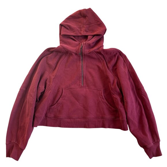Lululemon Womens Sz L/XL Scuba Oversized Half-Zip Hoodie - Picture 12 of 12